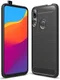 Huawei P Smart Z Geborsteld TPU Hoesje Zwart afbeelding 1