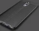 Oppo Reno TPU Hoesje met Leren Textuur Blauw afbeelding 9