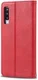 AZNS Samsung Galaxy A70 Portemonnee Stand Hoesje Rood afbeelding 3