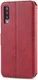 AZNS Samsung Galaxy A70 Wallet Stand Hoesje Rood afbeelding 3