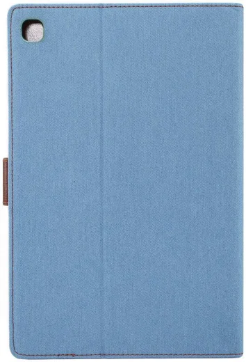 Samsung Galaxy Tab S5e Jeans Portemonnee Hoes afbeelding 6