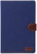 Samsung Galaxy Tab S5e Jeans Portemonnee Hoes Donker Blauw afbeelding 1