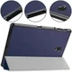 Samsung Galaxy Tab A 10.5 (2018) Tri-Fold Hoes Donker Blauw afbeelding 2