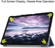 Samsung Galaxy Tab A 10.5 (2018) Tri-Fold Hoes Donker Blauw afbeelding 5