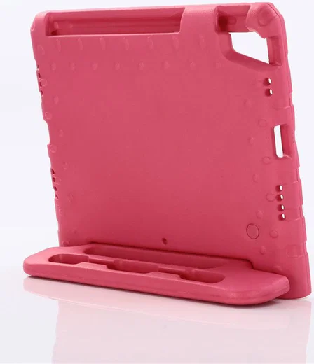 Apple iPad Pro 11 (2018) Kinder Tablethoes met Handvat Roze afbeelding 5