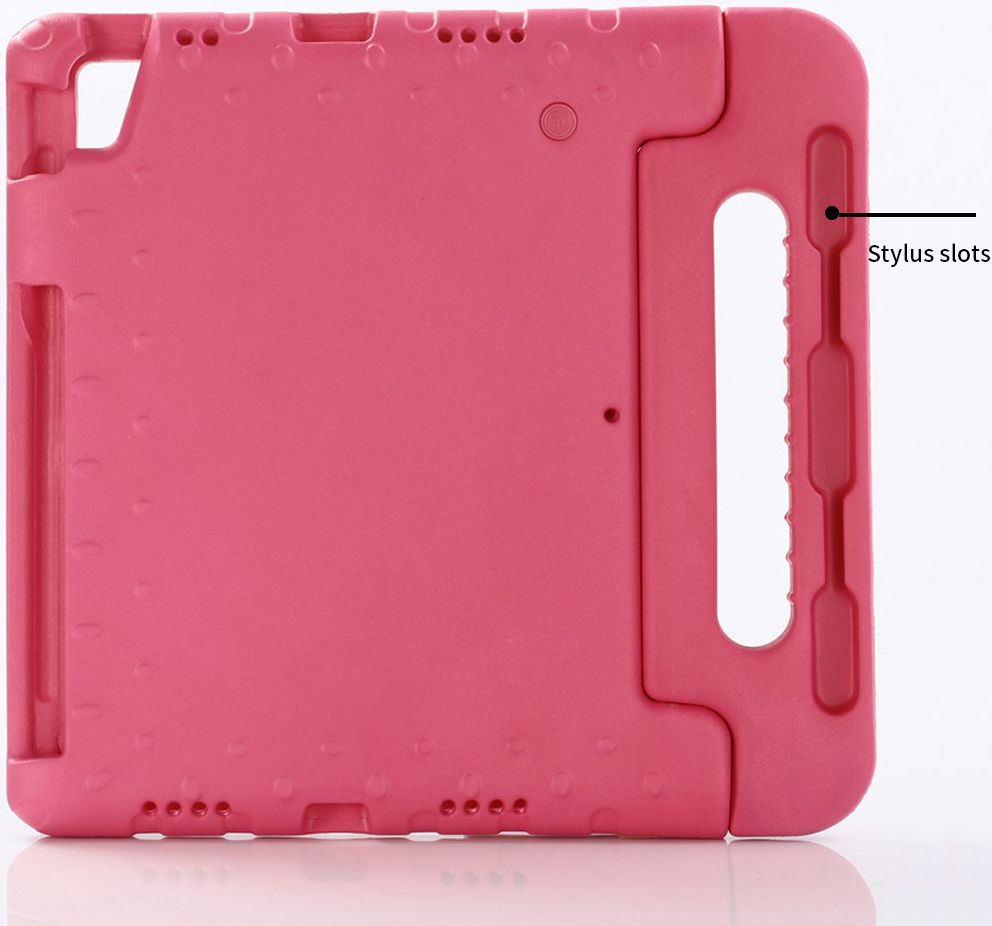 Apple iPad Pro 11 (2018) Kinder Tablethoes met Handvat Roze afbeelding 7