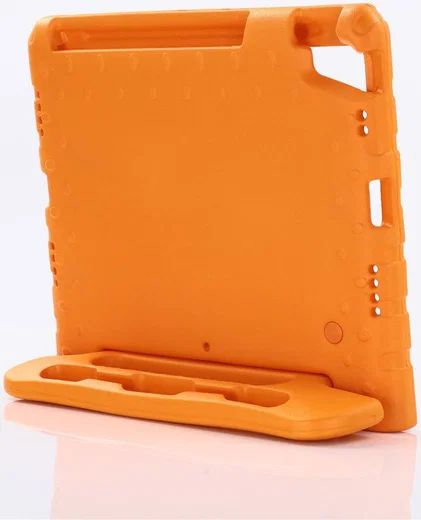 iPad Pro 11 2018 / 2020 /Air 2020 Kinder Tablethoes met Handvat Oranje afbeelding 4