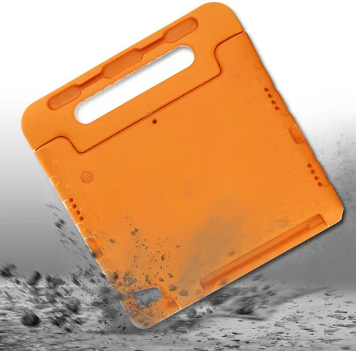 iPad Pro 11 2018 / 2020 /Air 2020 Kinder Tablethoes met Handvat Oranje afbeelding 9