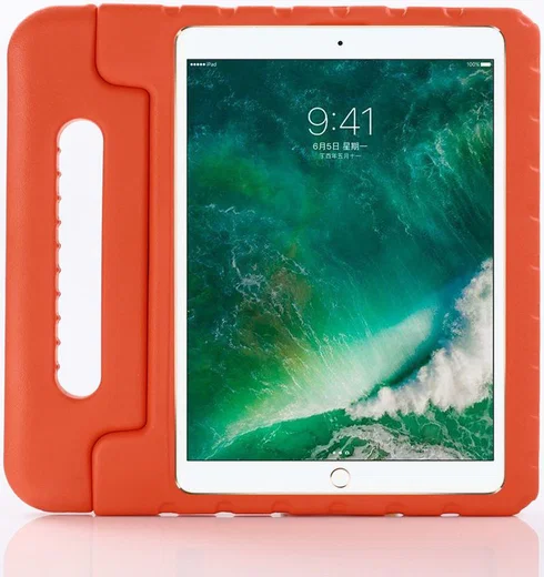 iPad Pro 11 2018 / 2020 /Air 2020 Kinder Tablethoes met Handvat  Rood afbeelding 1