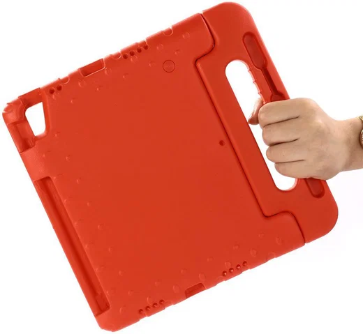 iPad Pro 11 2018 / 2020 /Air 2020 Kinder Tablethoes met Handvat  Rood afbeelding 2
