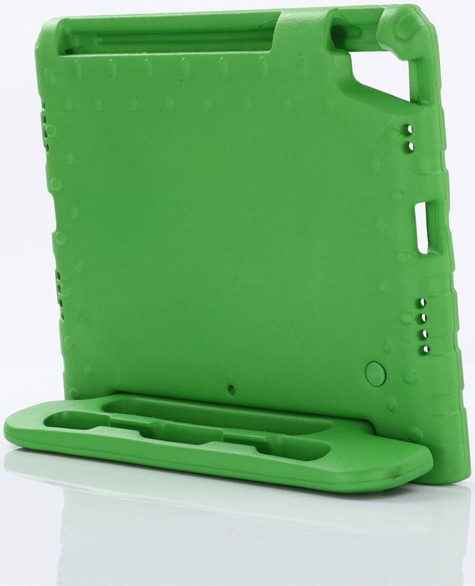 Apple iPad Pro 12.9 2018 / 2020 Kinder Tablethoes met Handvat Groen afbeelding 4
