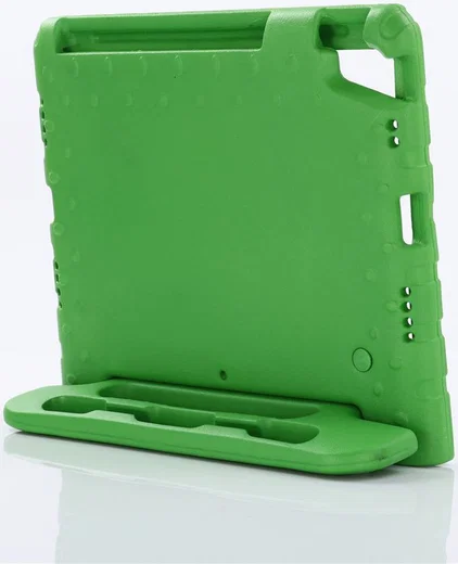 Apple iPad Pro 12.9 2018 / 2020 Kinder Tablethoes met Handvat Groen afbeelding 4