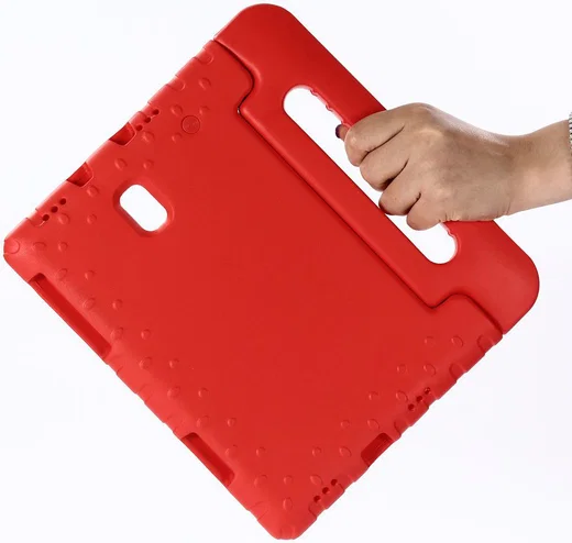 Samsung Galaxy Tab A 10.5 (2018) Kinder Tablethoes met Handvat Rood afbeelding 2