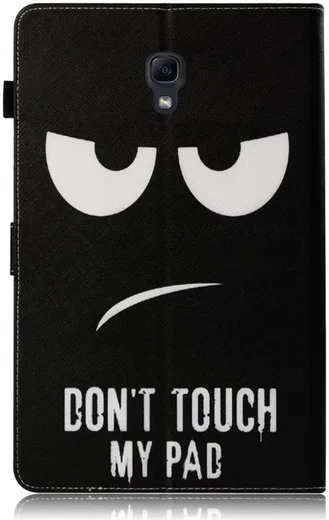 Samsung Galaxy Tab A 10.5 (2018) Portemonnee Print Hoes Don't Touch afbeelding 7