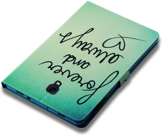 Samsung Galaxy Tab A 10.5 (2018) Portemonnee Print Hoes Quote afbeelding 6
