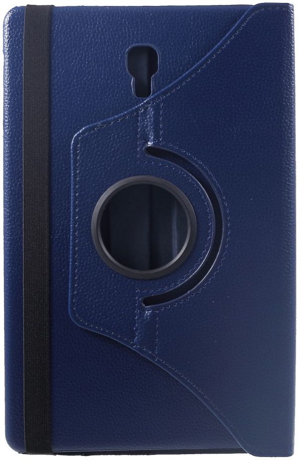 Samsung Galaxy Tab A 10.5 (2018) 360° Draaibare Hoes Donker Blauw afbeelding 1