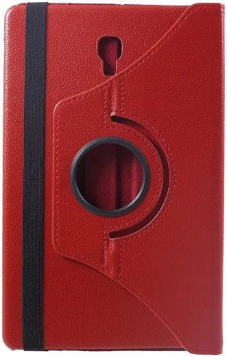 Samsung Galaxy Tab A 10.5 (2018) 360° Draaibare Hoes Rood afbeelding 1