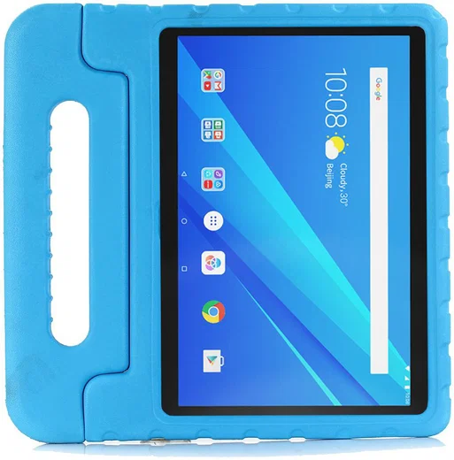 Lenovo Tab 4 Kinder Tablethoes met Handvat Blauw afbeelding 1
