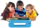 Samsung Galaxy Tab S4 10.5 Kinder Tablethoes met Handvat Blauw afbeelding 2