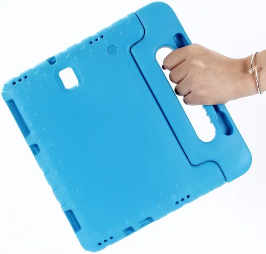 Samsung Galaxy Tab S4 10.5 Kinder Tablethoes met Handvat Blauw afbeelding 3