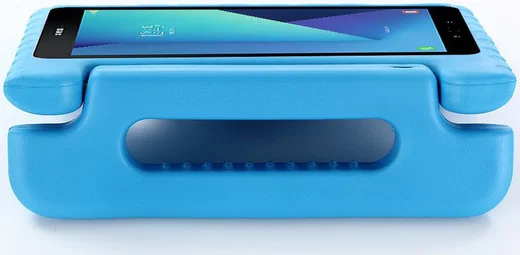 Samsung Galaxy Tab S4 10.5 Kinder Tablethoes met Handvat Blauw afbeelding 6