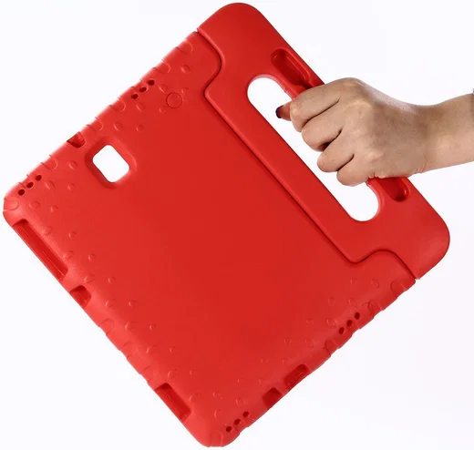 Samsung Galaxy Tab S4 10.5 Kinder Tablethoes met Handvat Rood afbeelding 2