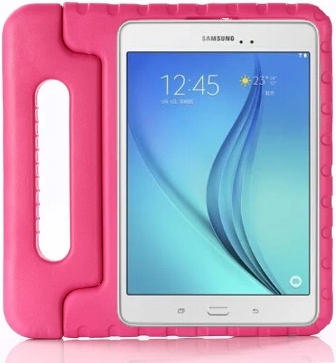Samsung Galaxy Tab S4 10.5 Kinder Tablethoes met Handvat Roze afbeelding 1