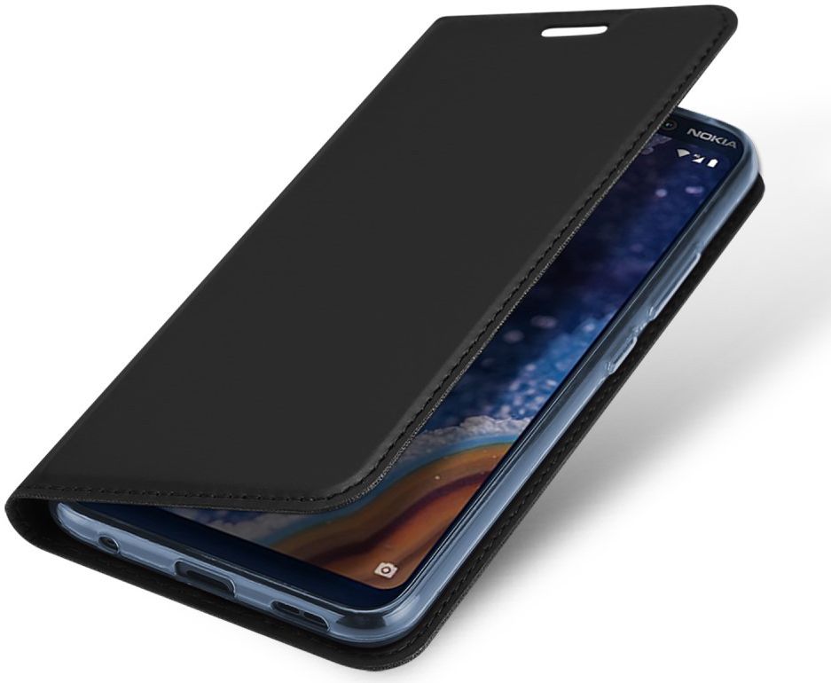 Dux Ducis Skin Pro Series Nokia 9 PureView Flip Hoesje Zwart afbeelding 1