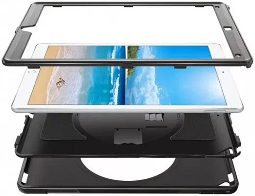 Armor X EXN-Series Apple iPad Pro 12.9 (2017) Robuuste Hoes Zwart afbeelding 3