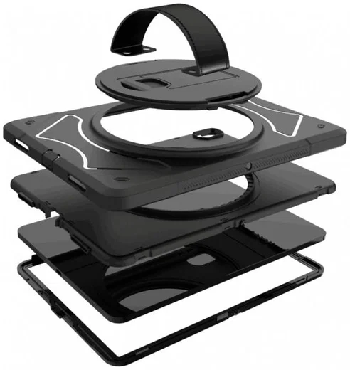 Armor X EXN-Series iPad Pro 11 (2018) Robuuste Hoes Zwart afbeelding 2