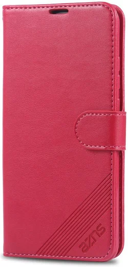 AZNS Huawei P Smart (2019) Portemonnee Stand Hoesje Rood afbeelding 3