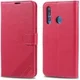 AZNS Huawei P Smart (2019) Portemonnee Stand Hoesje Rood afbeelding 2