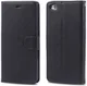 AZNS Xiaomi Redmi Go Portemonnee Stand Hoesje Zwart afbeelding 2