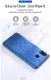 Dux Ducis Skin Lite Kunstleren Coating Hoesje Samsung Galaxy A40 Zwart afbeelding 11