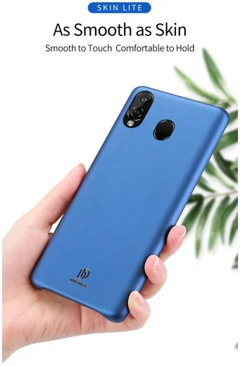 Dux Ducis Skin Lite Kunstleren Coating Hoesje Samsung Galaxy A40 Zwart afbeelding 14