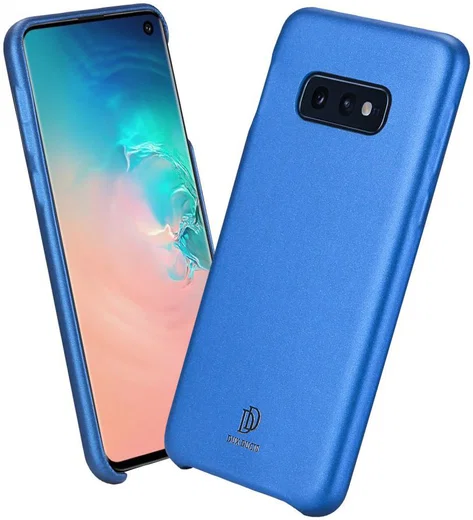 Dux Ducis Skin Lite Kunstleren Coating Hoesje Galaxy S10E Blauw afbeelding 2