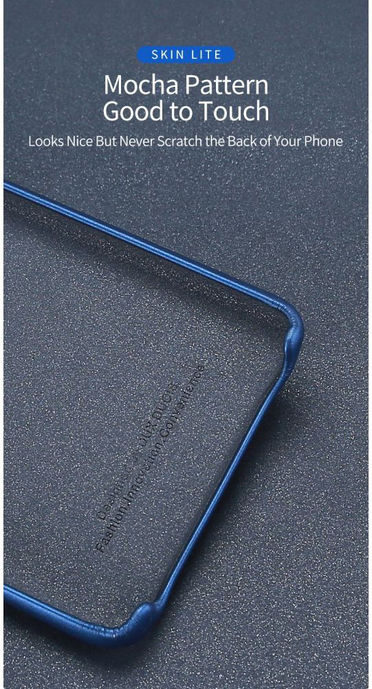 Dux Ducis Skin Lite Kunstleren Coating Hoesje Galaxy S10 Plus Blauw afbeelding 11