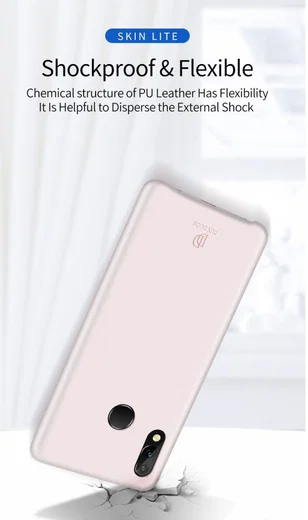 Dux Ducis Skin Lite Kunstleren Coating Hoesje P Smart (2019) Zwart afbeelding 13