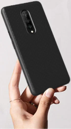 OnePlus 7 Pro Robuust TPU Hoesje Zwart afbeelding 10