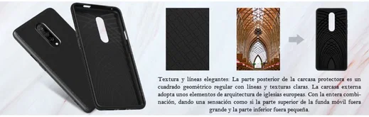 OnePlus 7 Pro Robuust TPU Hoesje Zwart afbeelding 7