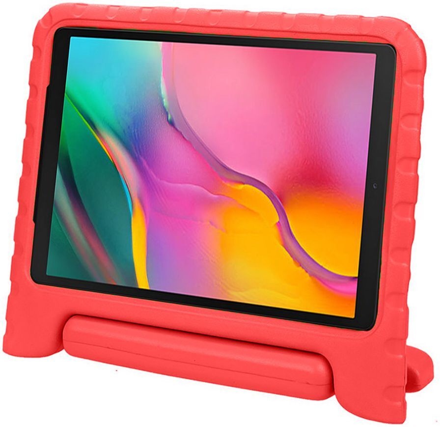 Samsung Galaxy Tab A 10.1 (2019) Kinder Tablethoes met Handvat Rood afbeelding 1