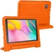 Samsung Galaxy Tab A 10.1 (2019) Kinder Tablethoes met Handvat Oranje afbeelding 2