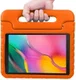 Samsung Galaxy Tab A 10.1 (2019) Kinder Tablethoes met Handvat Oranje afbeelding 7