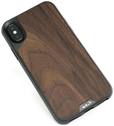 MOUS Limitless 2.0 Apple iPhone XS / X Hoesje Walnut afbeelding 5