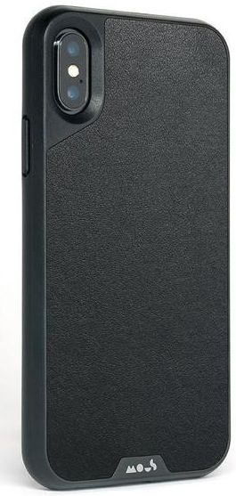 MOUS Limitless 2.0 Apple iPhone XS / X Hoesje Black Leather afbeelding 4