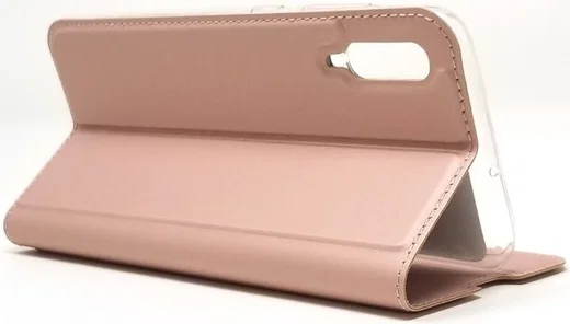 Samsung Galaxy A70 Stijlvol Portemonnee Hoesje Roze Goud afbeelding 4