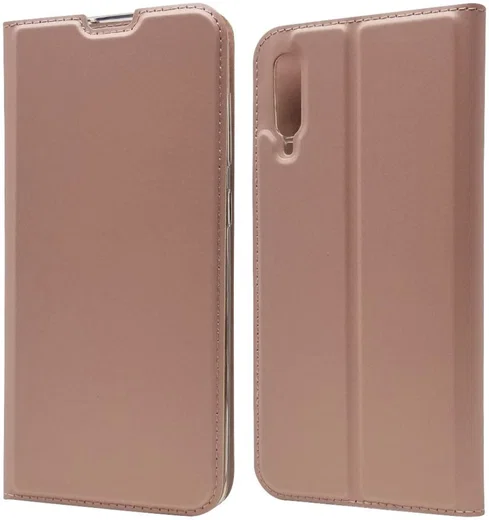 Samsung Galaxy A70 Stijlvol Portemonnee Hoesje Roze Goud afbeelding 6