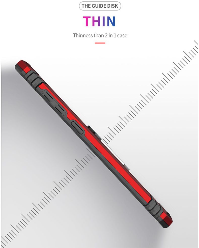 Samsung Galaxy A70 Hybride Hoesje met Kickstand Zwart afbeelding 5