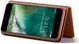 iPhone SE (2020/2022)/8/7 Hoesje Retro Portemonnee Book Case Bruin afbeelding 5