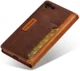 iPhone SE (2020/2022)/8/7 Hoesje Retro Portemonnee Book Case Bruin afbeelding 8